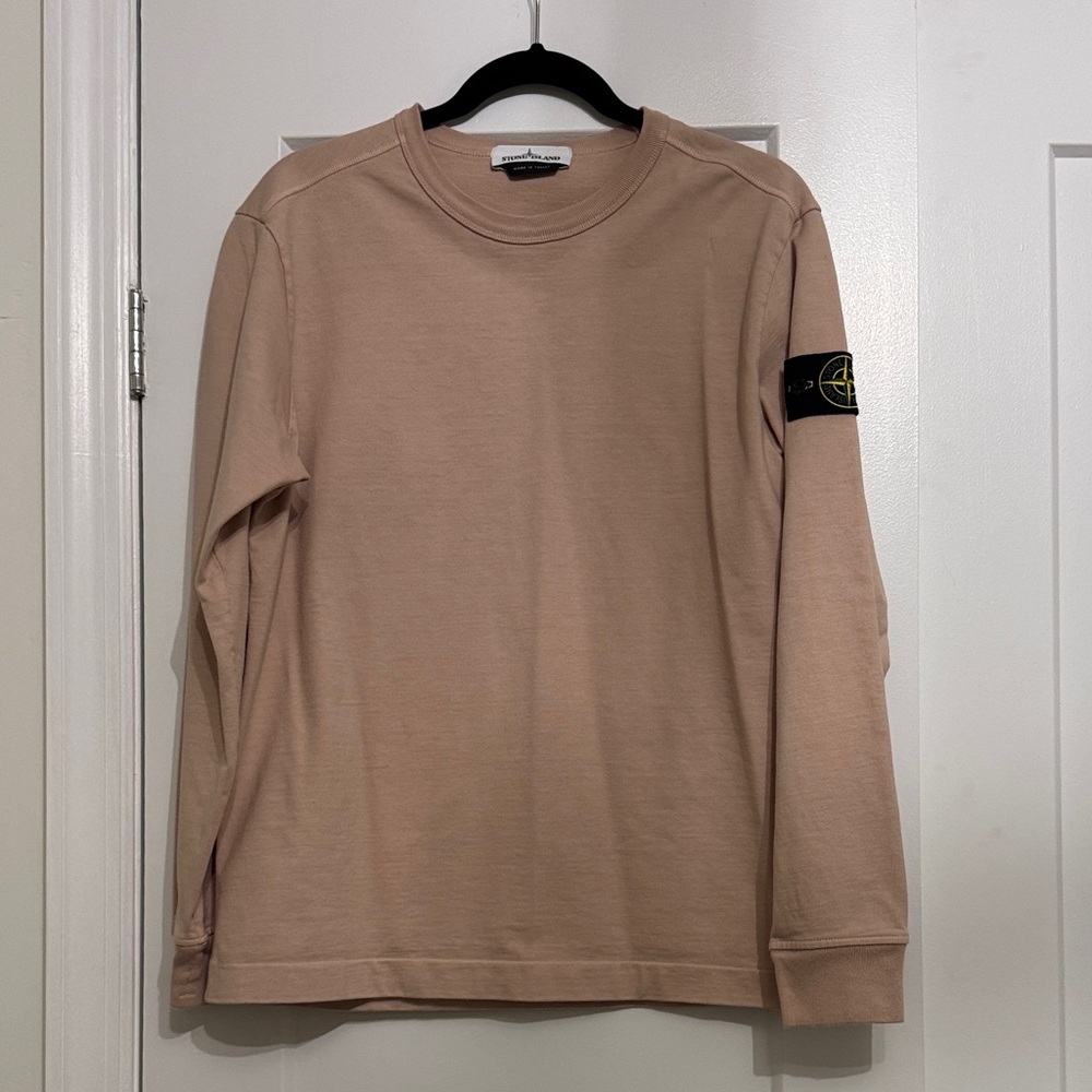 Stone Island Core Heavy Long-Sleeve T-Shirt - size Small